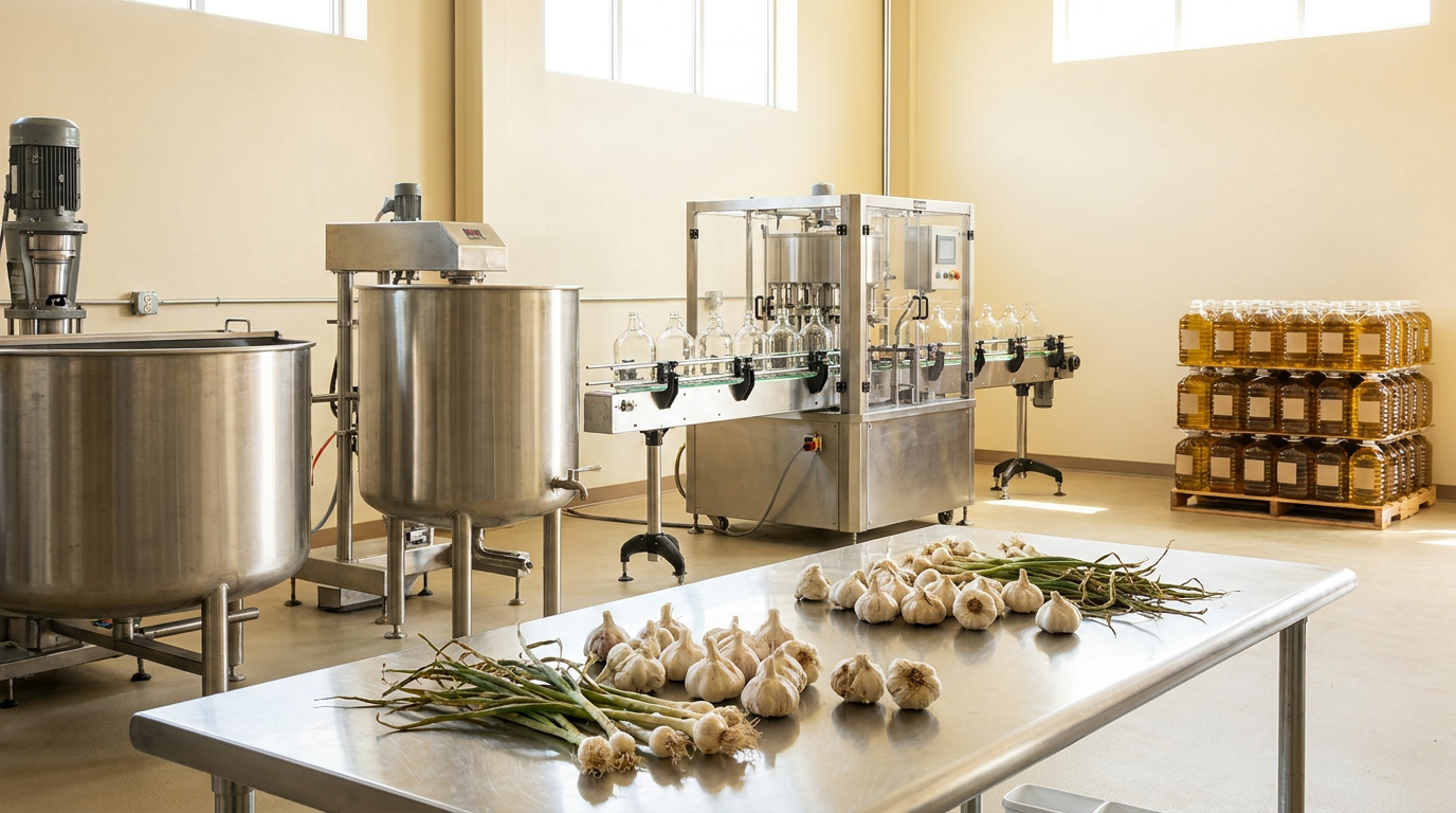 Garlic Essential Oil for Culinary & Food Manufacturing